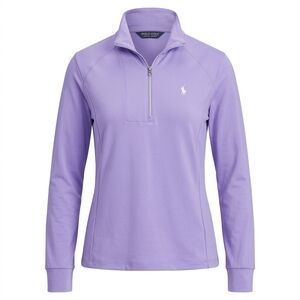 Polo Golf Ralph Lauren Women’s 1/4 Zip Pullover Long Sleeve Performance Size L